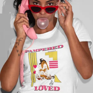 Alternative view of Pampered Spoiled & Loved  T-Shirt