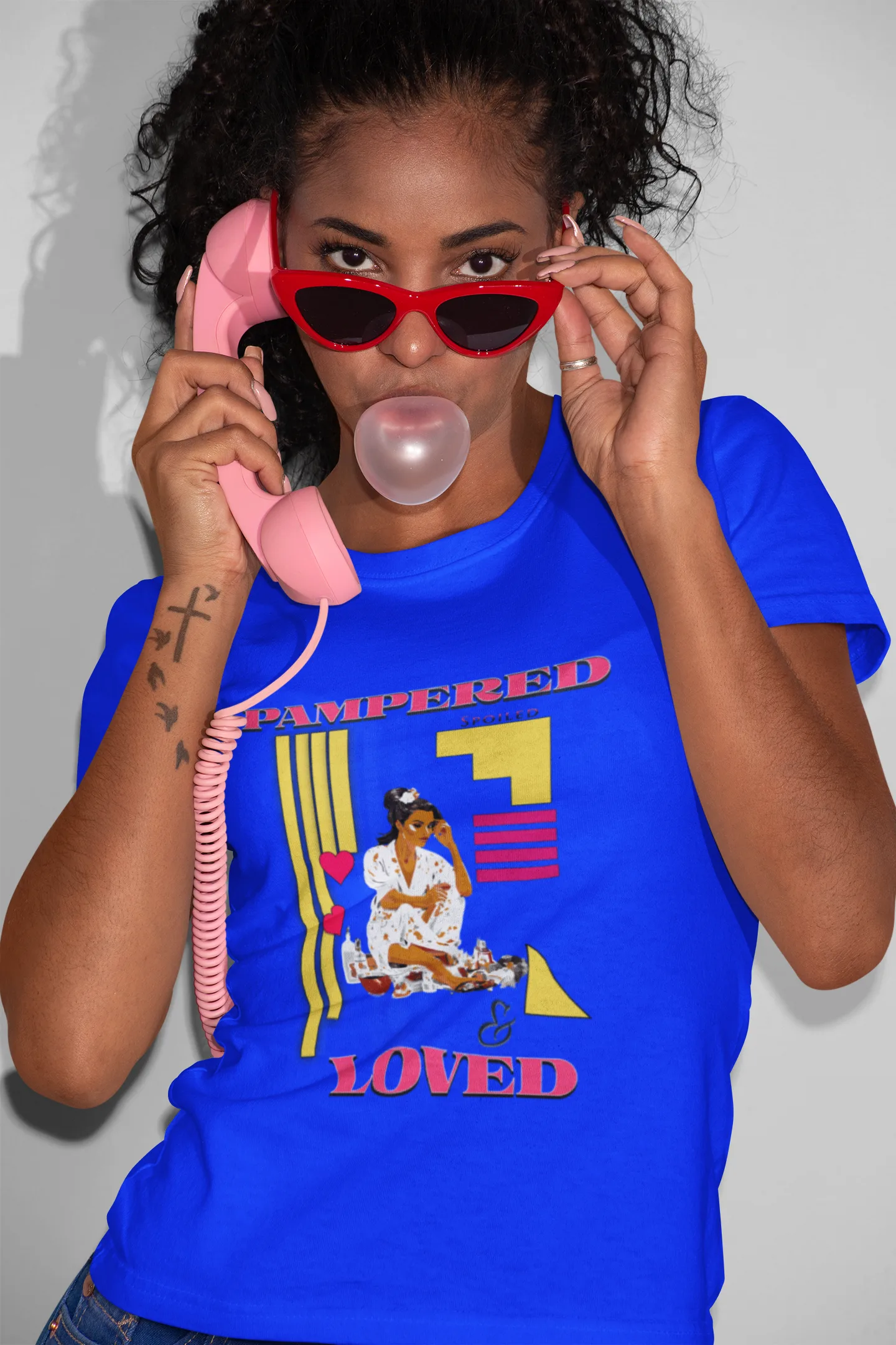 Pampered Spoiled & Loved  T-Shirt