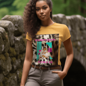 Leopard Print Pampered Spoiled and Loved T-Shirt