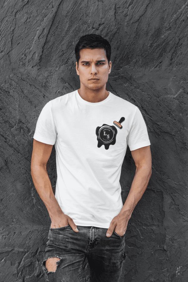 Luxe & 5TH Logo Black Stamp