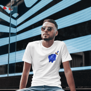 Luxe & 5th Logo Blue Stamp