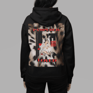 leopard Pampered Spoiled & Loved Hoodie