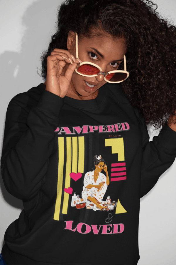 Pampered Spoiled & Loved Sweater - Image 2