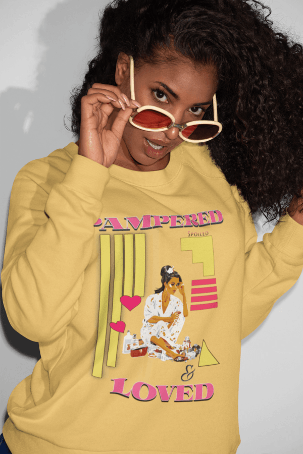 Pampered Spoiled & Loved Sweater - Image 8