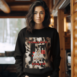 leopard Pampered Spoiled & Loved Sweater