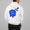 Luxe & 5TH Logo Blue Stamp Hoodie